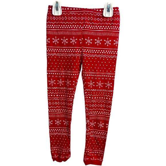 just one you toddler girls pajama pants - Size 4T snowflake nordic NWOT - Picture 1 of 3